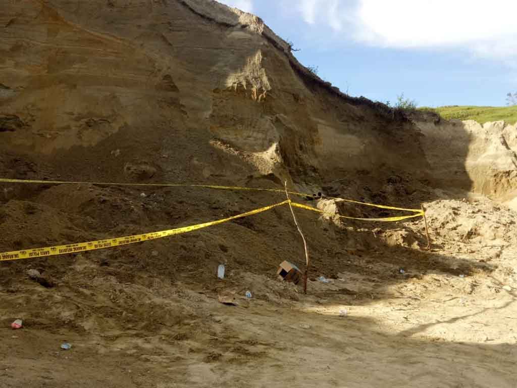 garis polisi di samosir