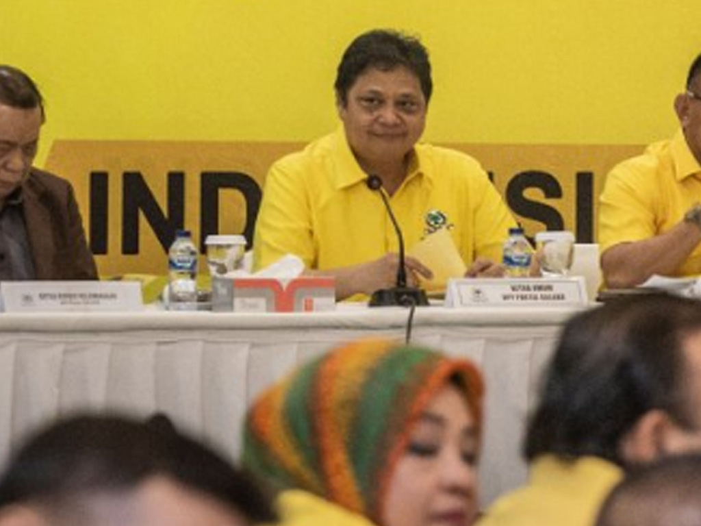 Ketua umum DPP Partai Golkar Airlangga Hartarto