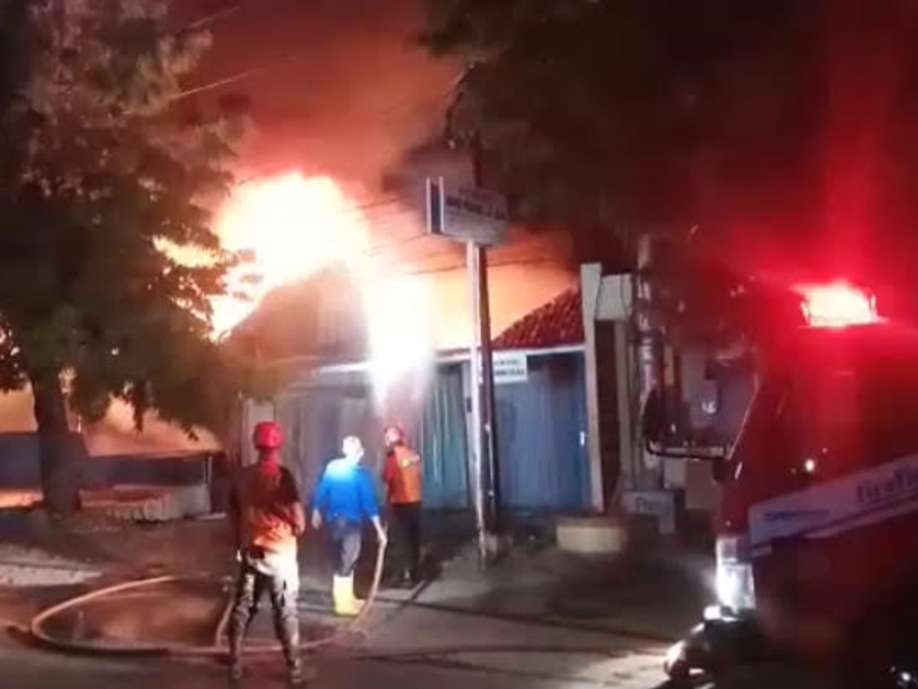 Kebakaran di Tegal