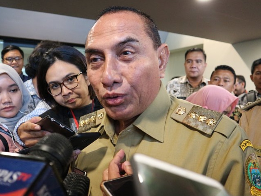 Gubernur Sumut Edy Rahmayadi