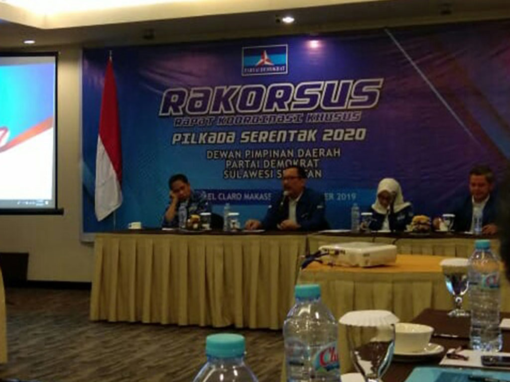 Rakorsus Partai Demokrat Sulawesi Selatan