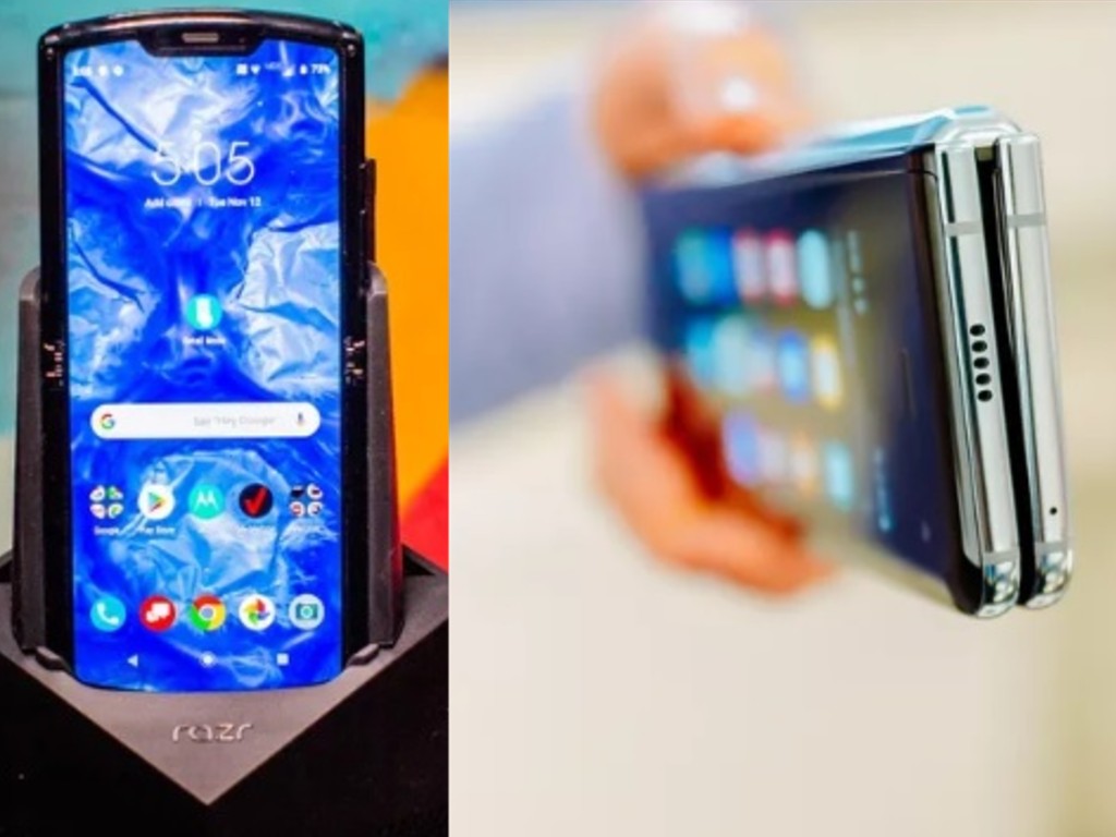 Motorola Razr dan Samsung Galaxy Fold