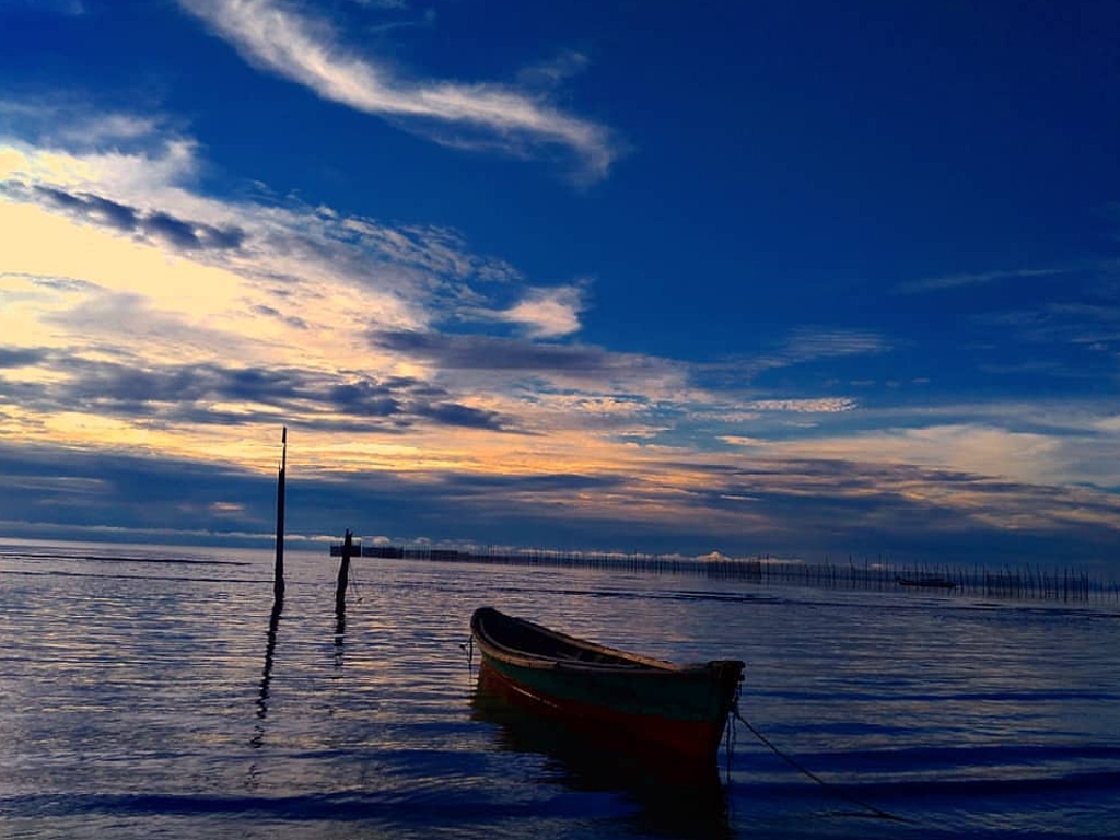 Pantai Tanjung Belandang di Ketapang, Kalbar