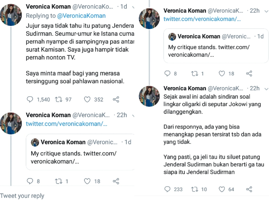 Veronica Koman vs Gibran