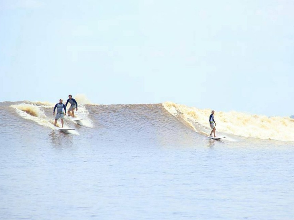 Sungai Kampar di Riau