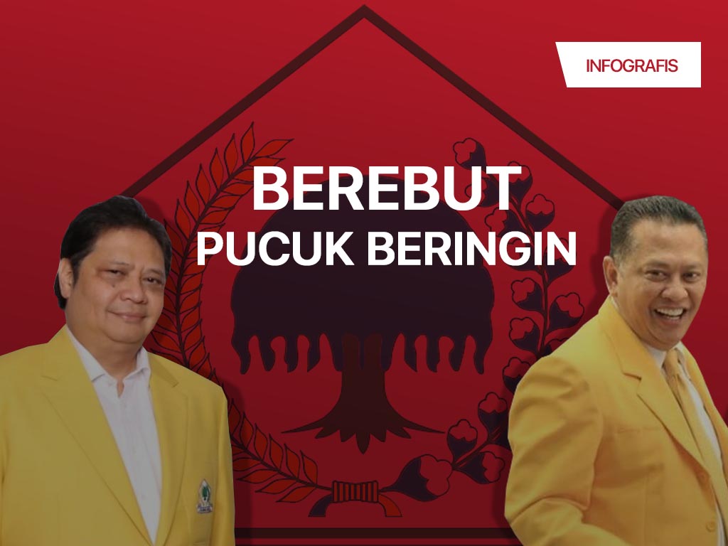 Infografis Cover: Berebut Pucuk Beringin