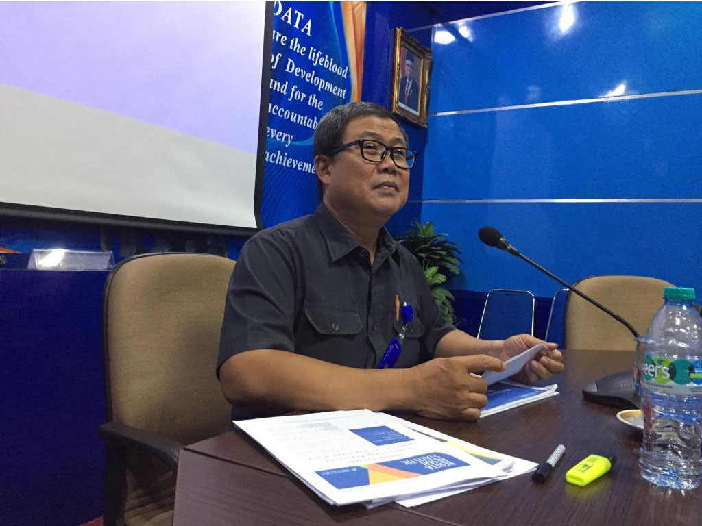 Kepala Bidang Statistik Distribusi BPS Jawa Timur Satriyo Wibowo