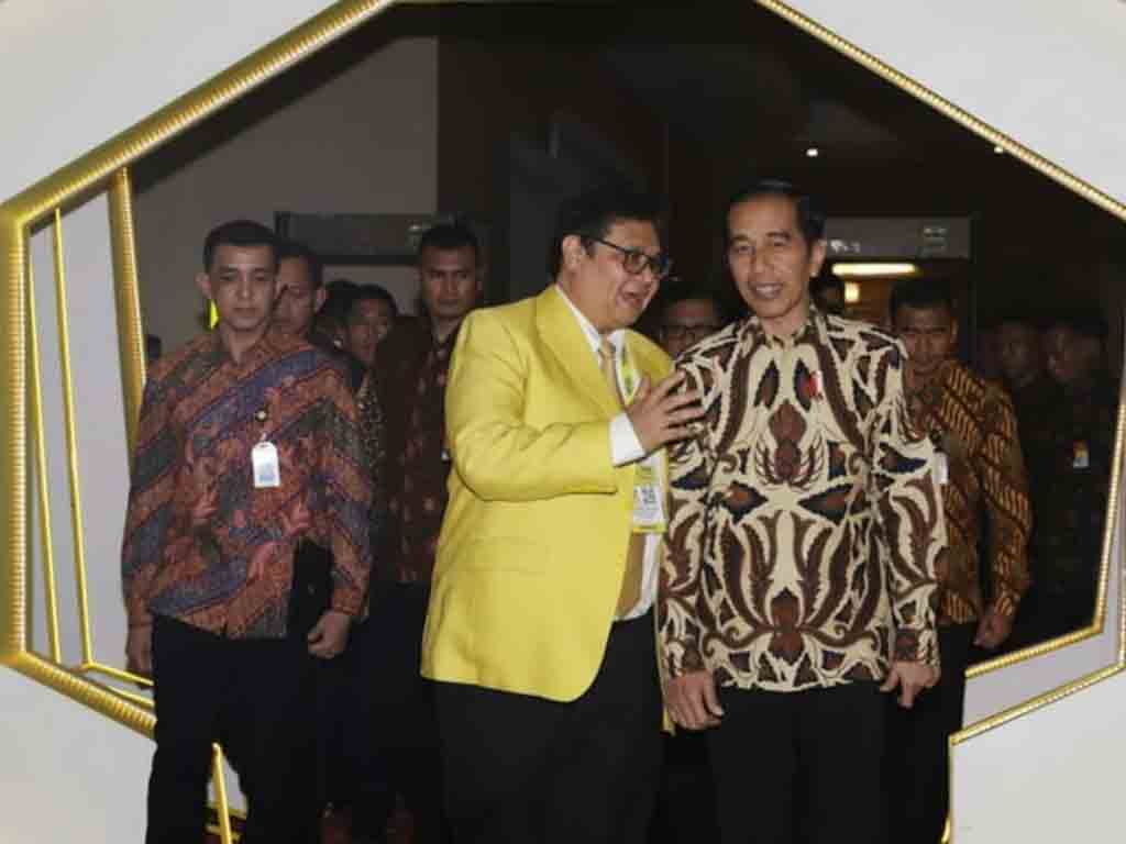 Airlangga Hartarto-Jokowi