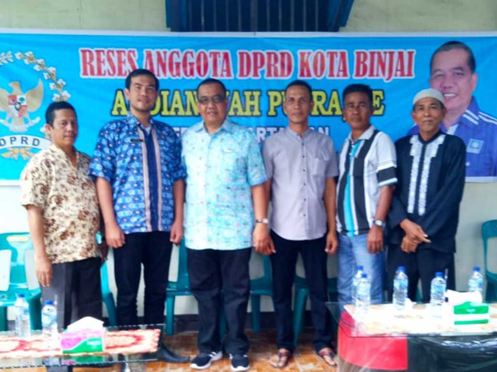 Anggota DPRD Binjai, Ardiansyah Putra