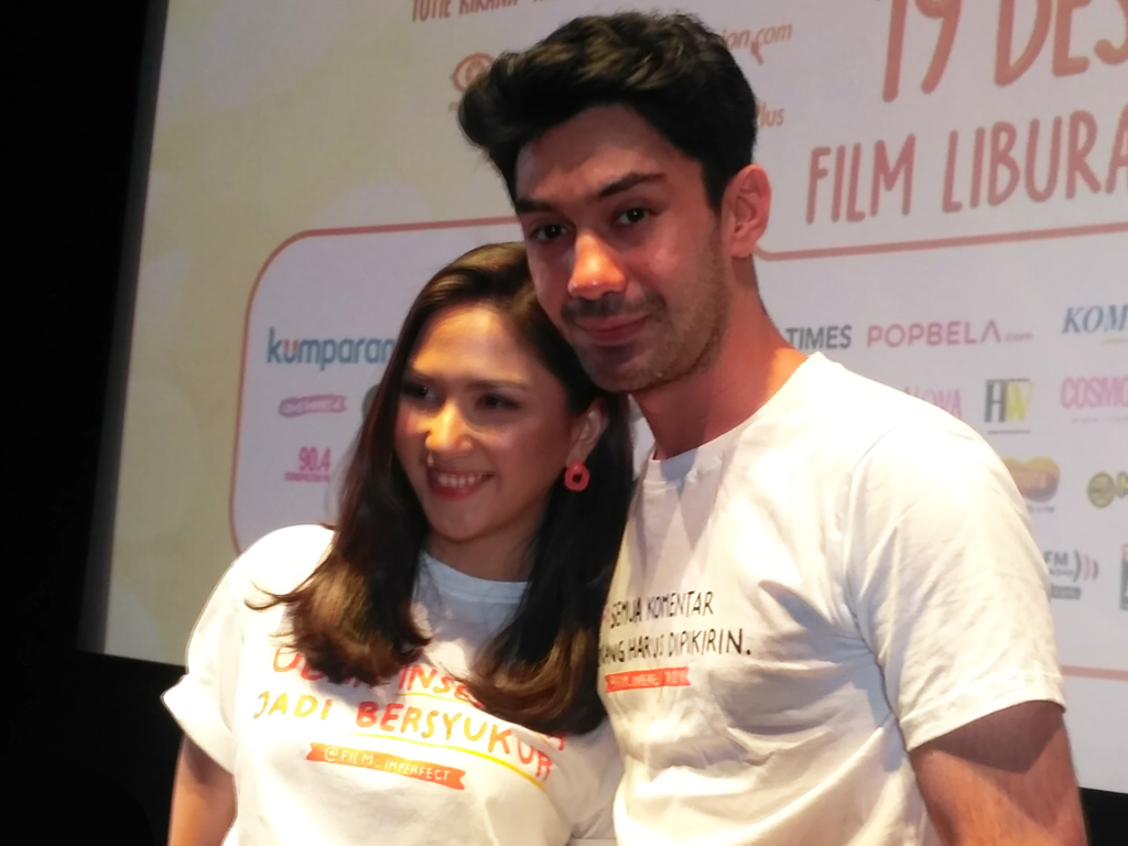 Reza Rahadian dan Jessica Mila