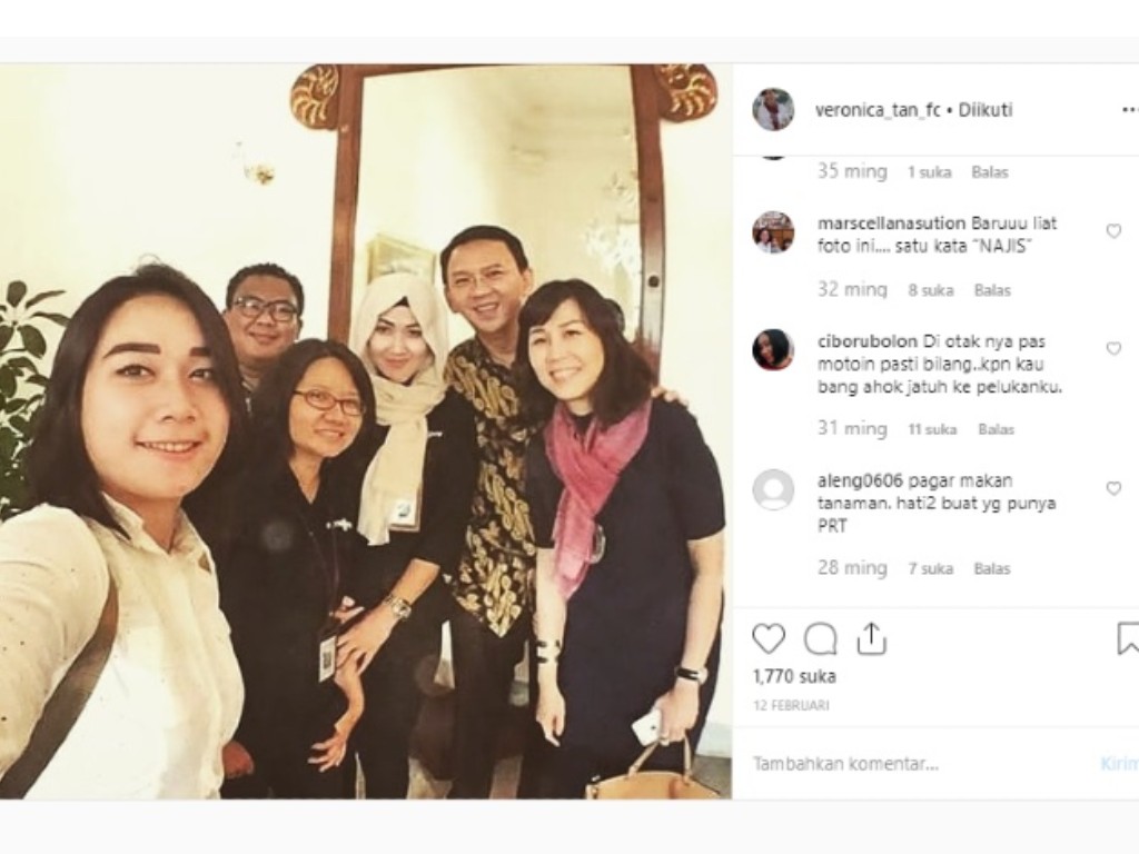 Ahok dan Puput Nastiti Devi