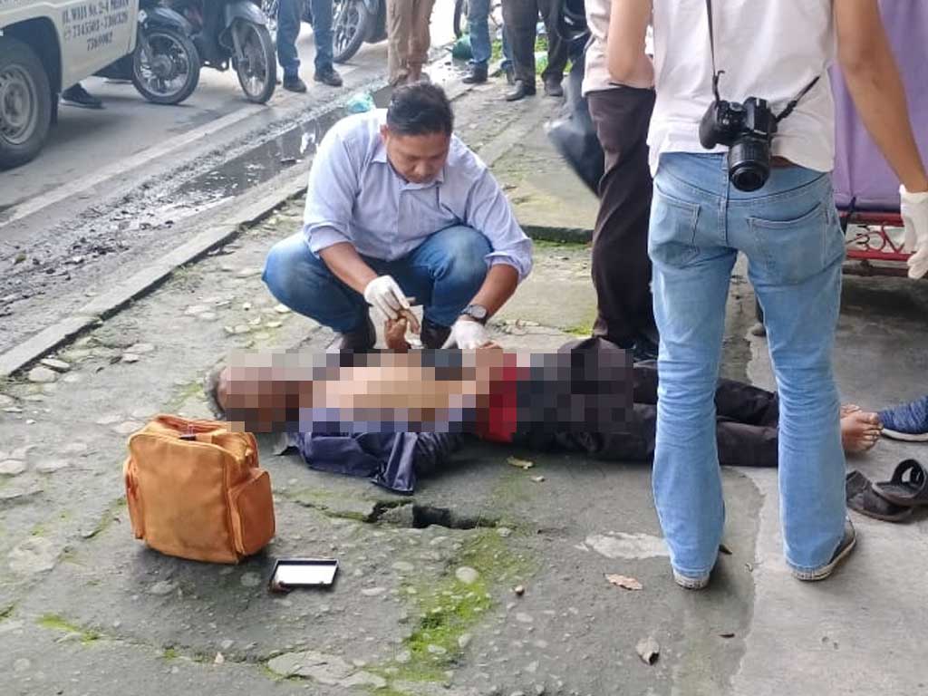 Tukang Becak Medan Tewas