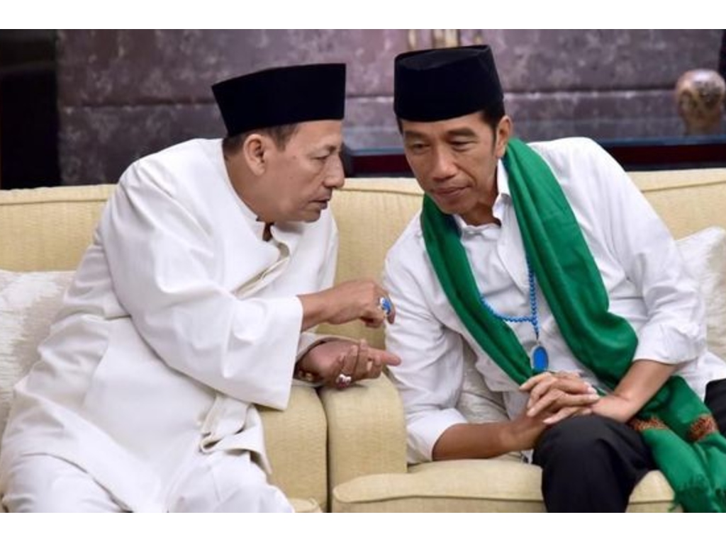 Habib Luthfi-Jokowi