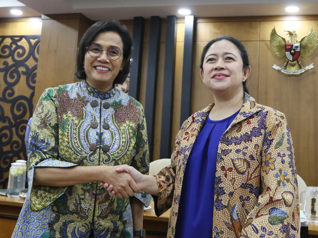 Sri Mulyani-Puan Maharani