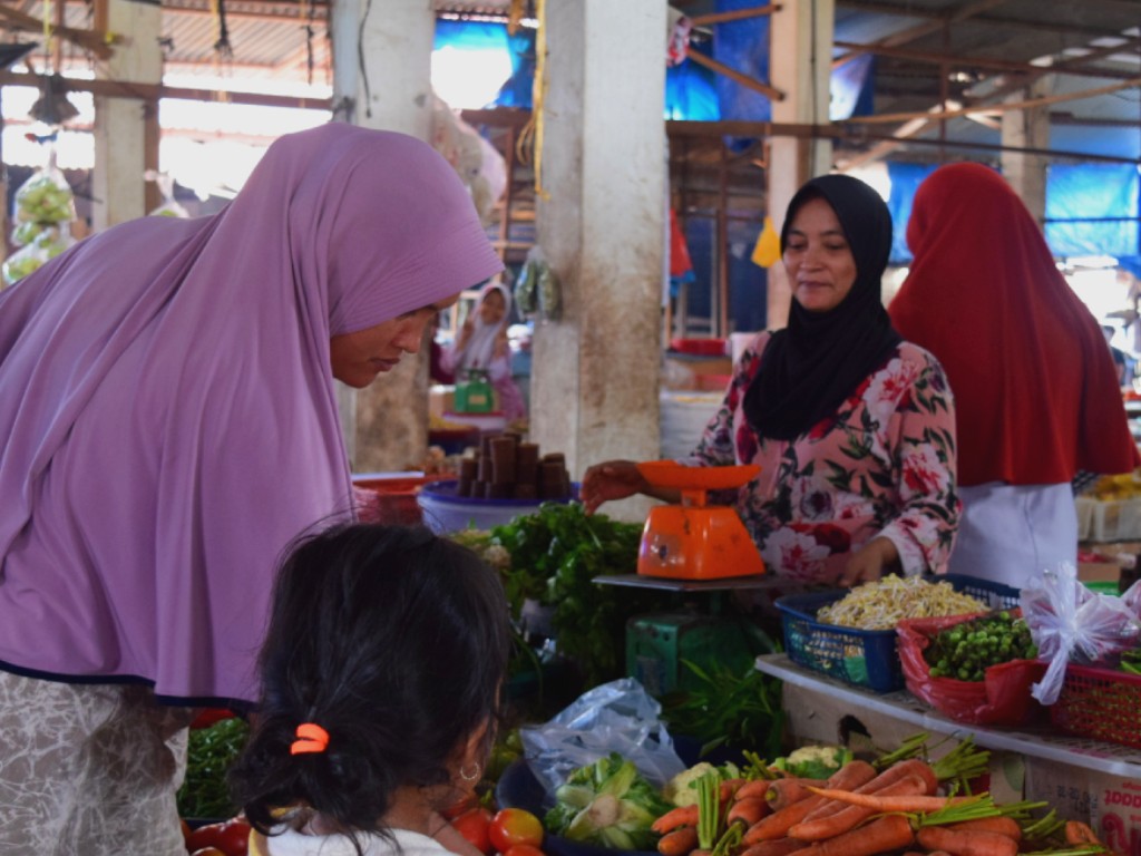 Pasar di Aceh
