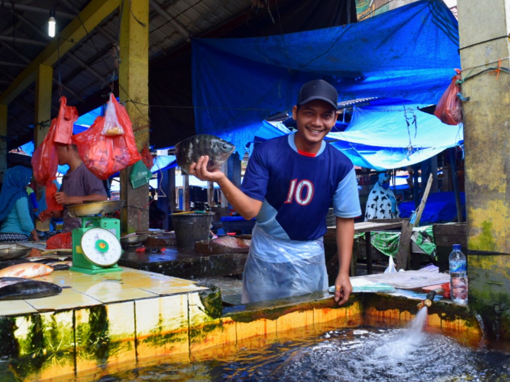 Pasar di Aceh