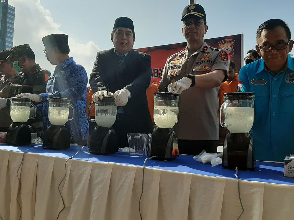 Pemusnahan Narkoba