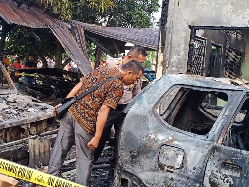 Kebakaran di Simalungun