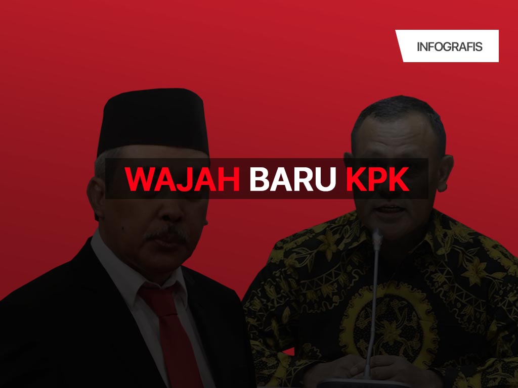 Infografis Cover: Wajah Baru KPK