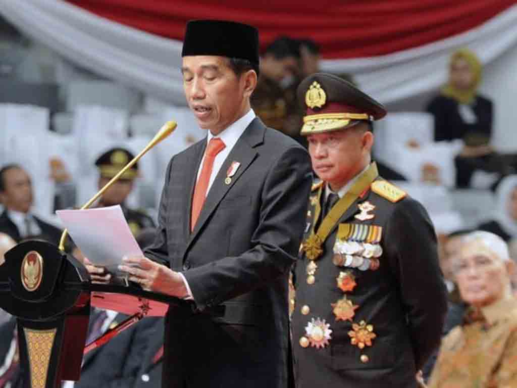 Jokowi Hari Bhayangkara