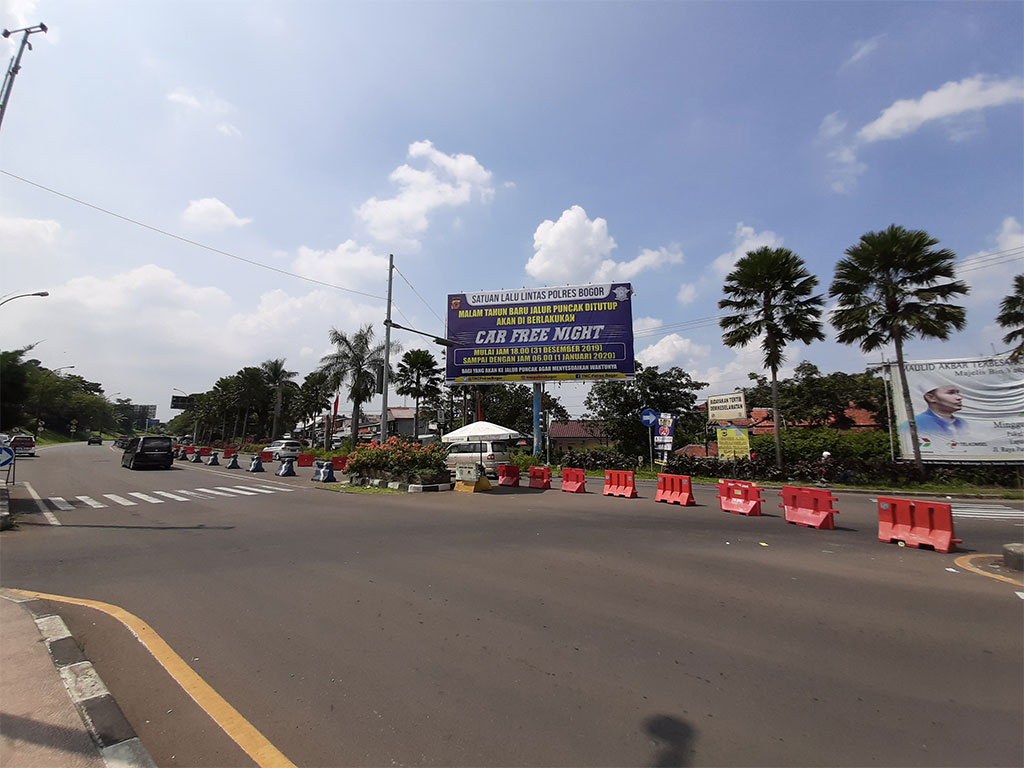 Car Free Night di Puncak Bogor