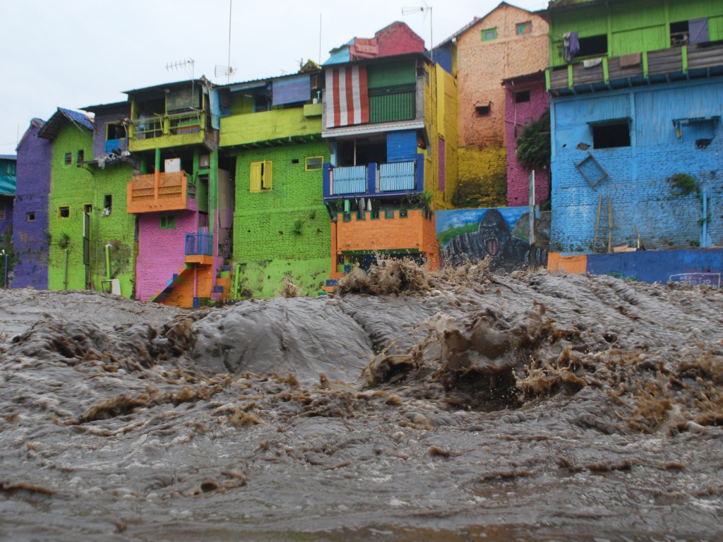 Kampung Warna Warni Malang Waspada Banjir Bandang  Tagar