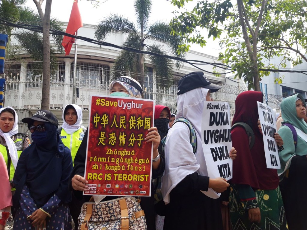 Demo Uighur Surabaya