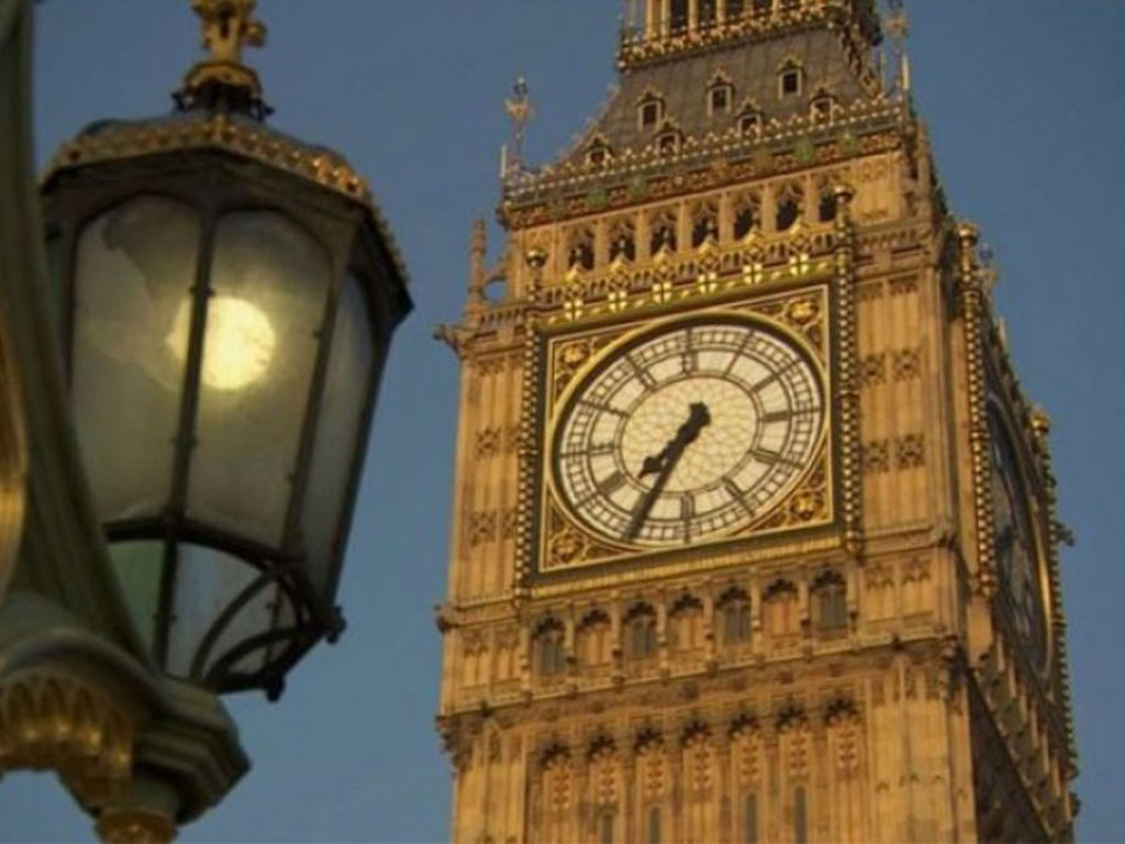 Jam Big Ben di Kota London
