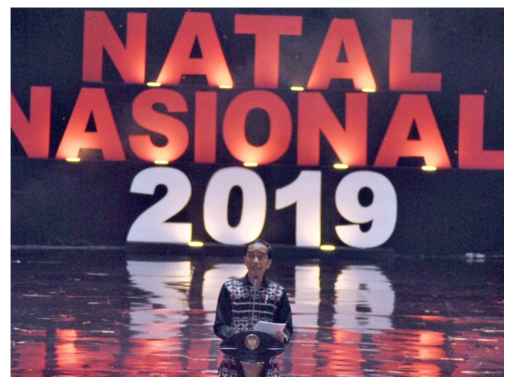 Jokowi Natal