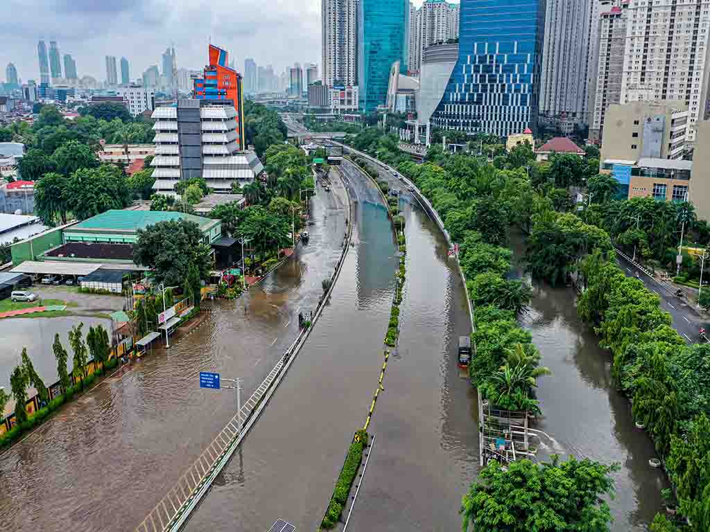Jakarta Banjir Gembong PDIP Sengat Anies Baswedan Tagar