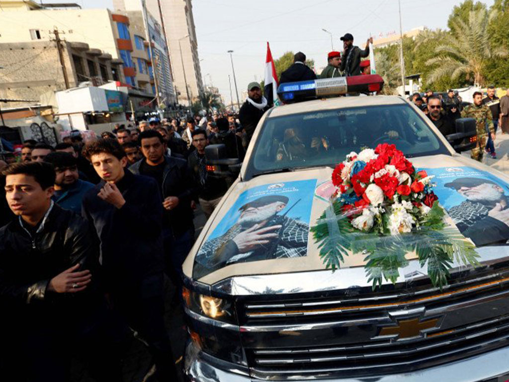 Pemakaman Mayor Jenderal Qassem Soleimani