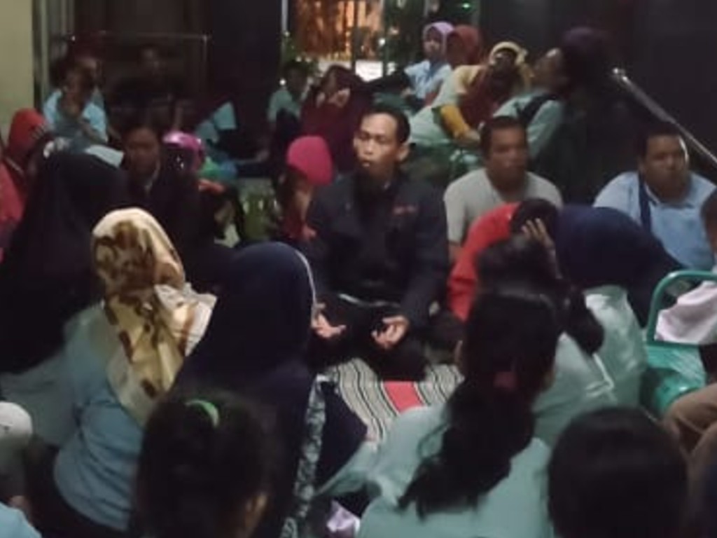 Tahlilan Buruh Suwarti Semarang