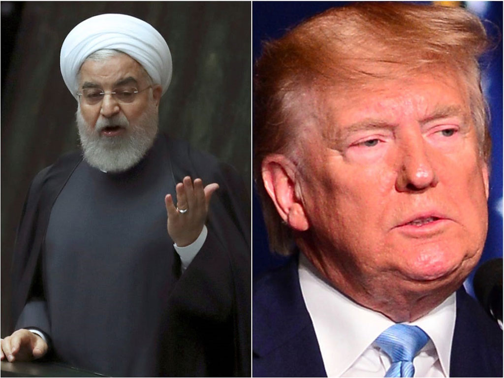 Rouhani Trump