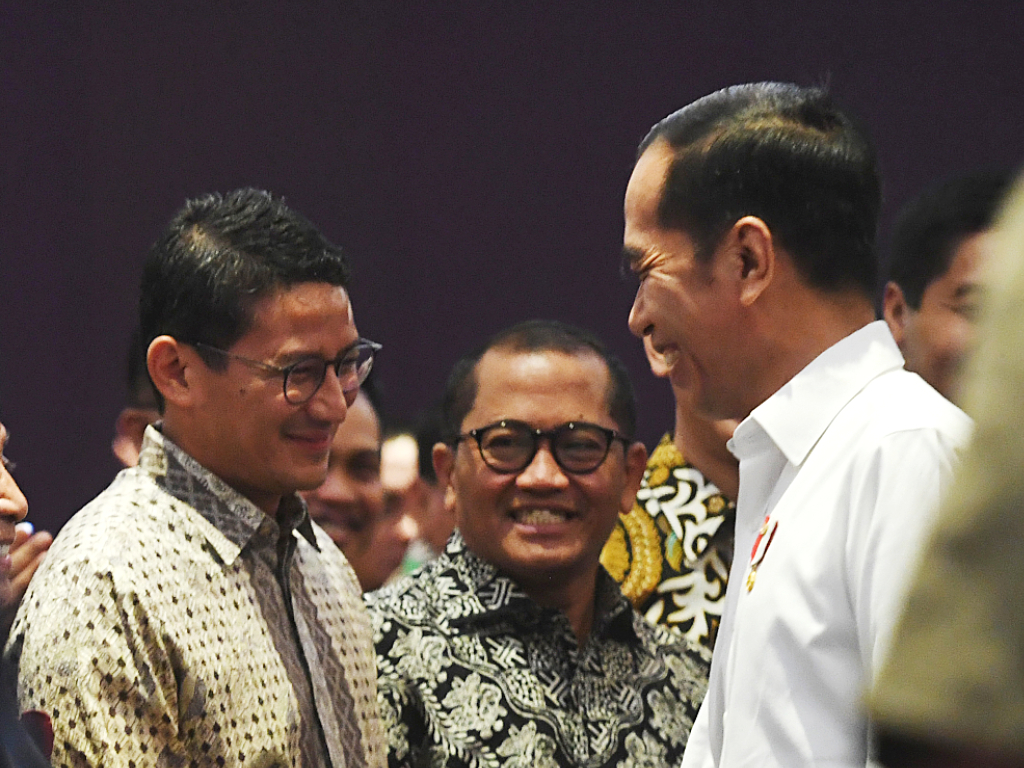 Jokowi dan Sandiaga