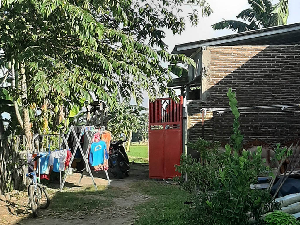 Rumah istri Harun Masiku