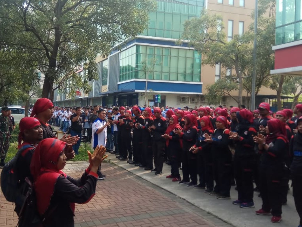 Demo omnibus law semarang