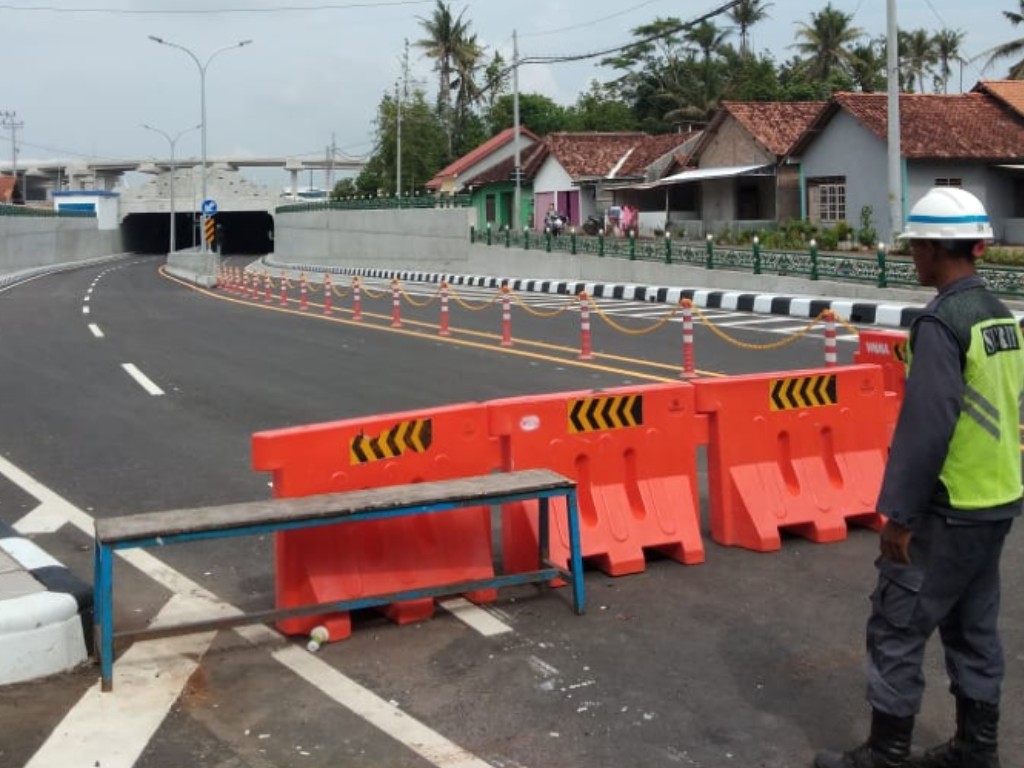 Underpass Kulon Progo Terpanjang di Indonesia