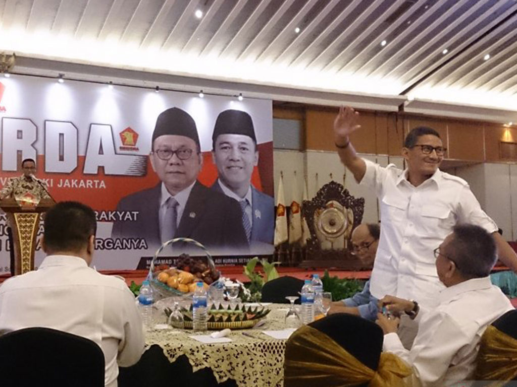 Anies Baswedan dan Sandiaga Uno