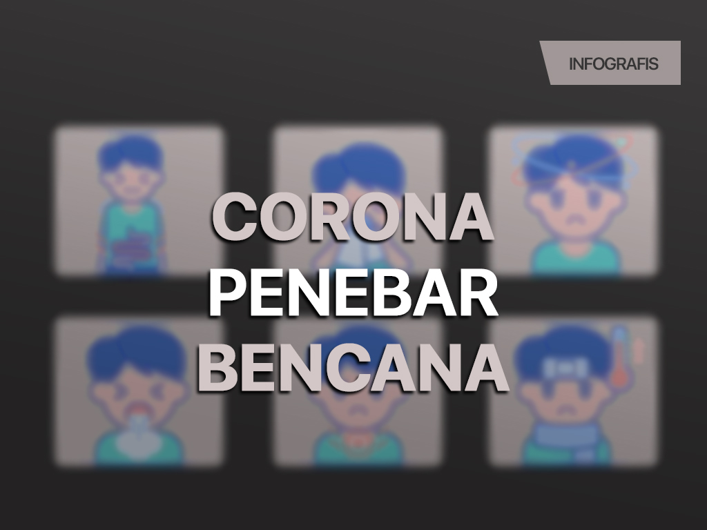 Infografis Cover: Corona Penebar Bencana