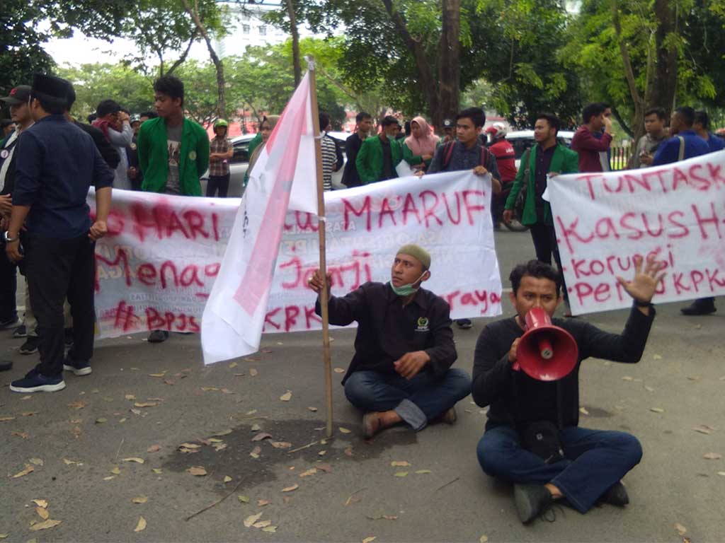 aksi mahasiswa sumut