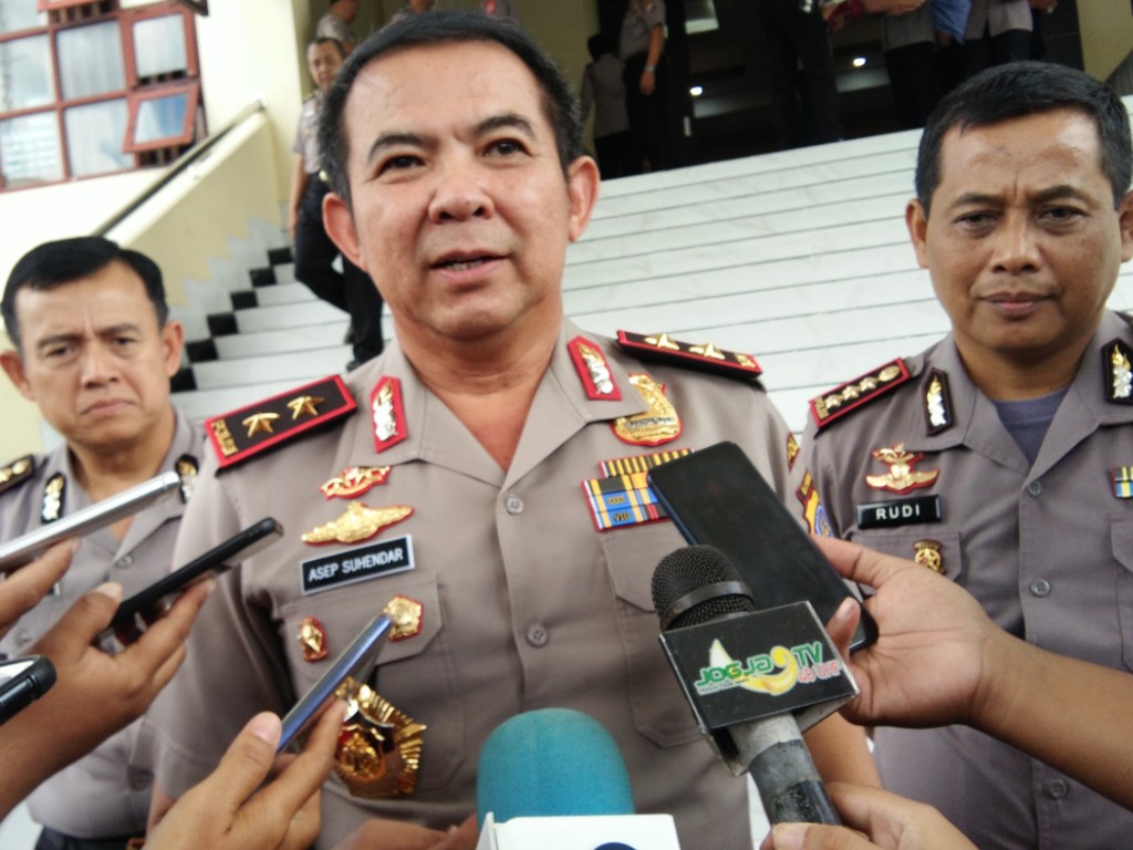 Kapolda DIY Inspektur Jenderal Polisi Asep Suhendar