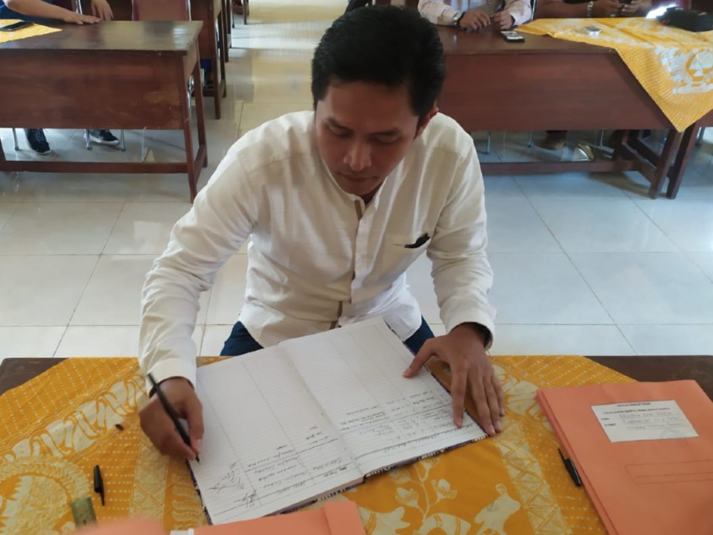 Ketua DPD PAN Bantul, Mahmud Ardi