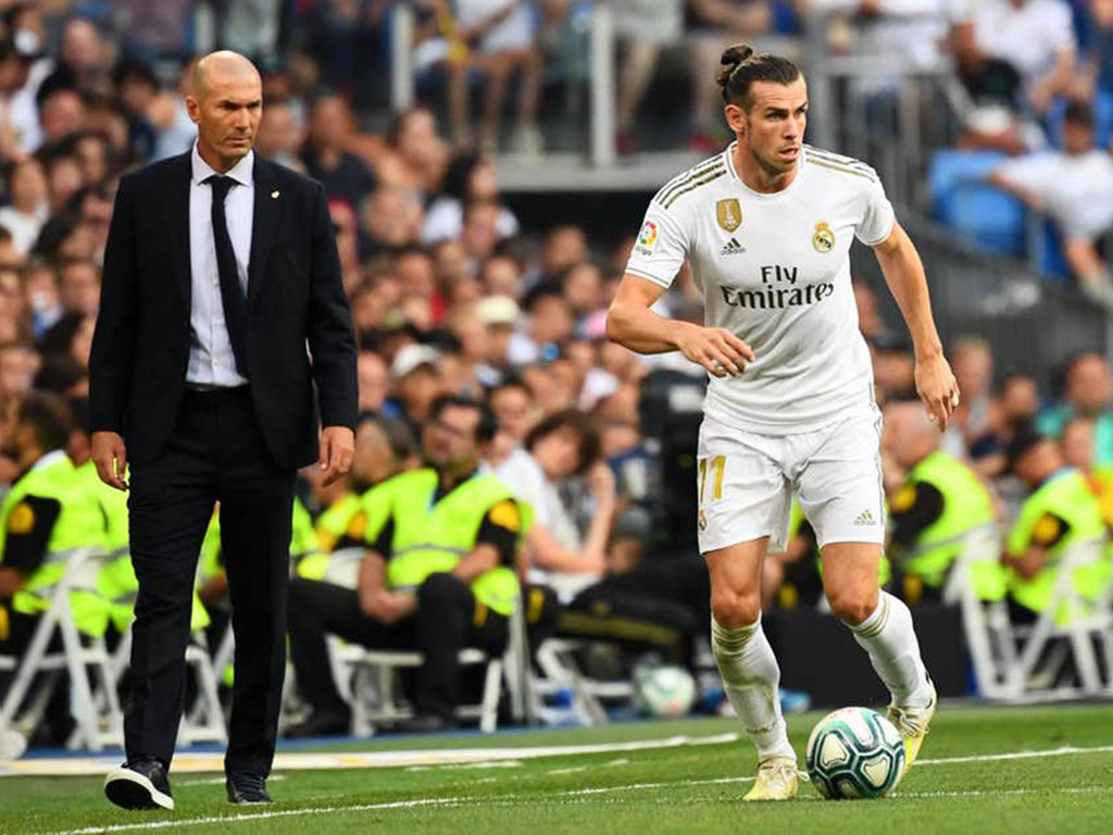 Zinedine Zidane dan Gareth Bale