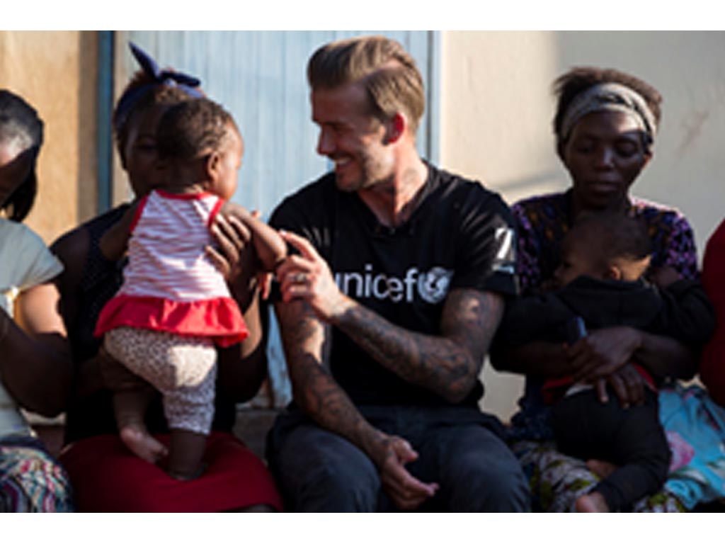 beckham di afrika