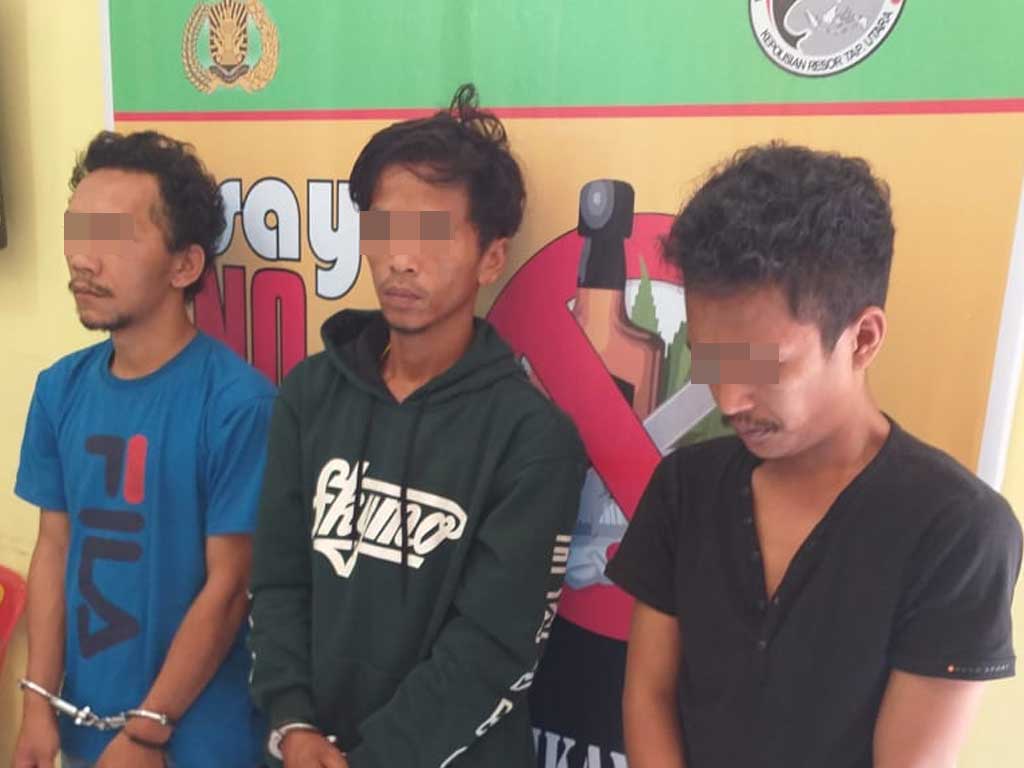 Tersangka Sabu taput