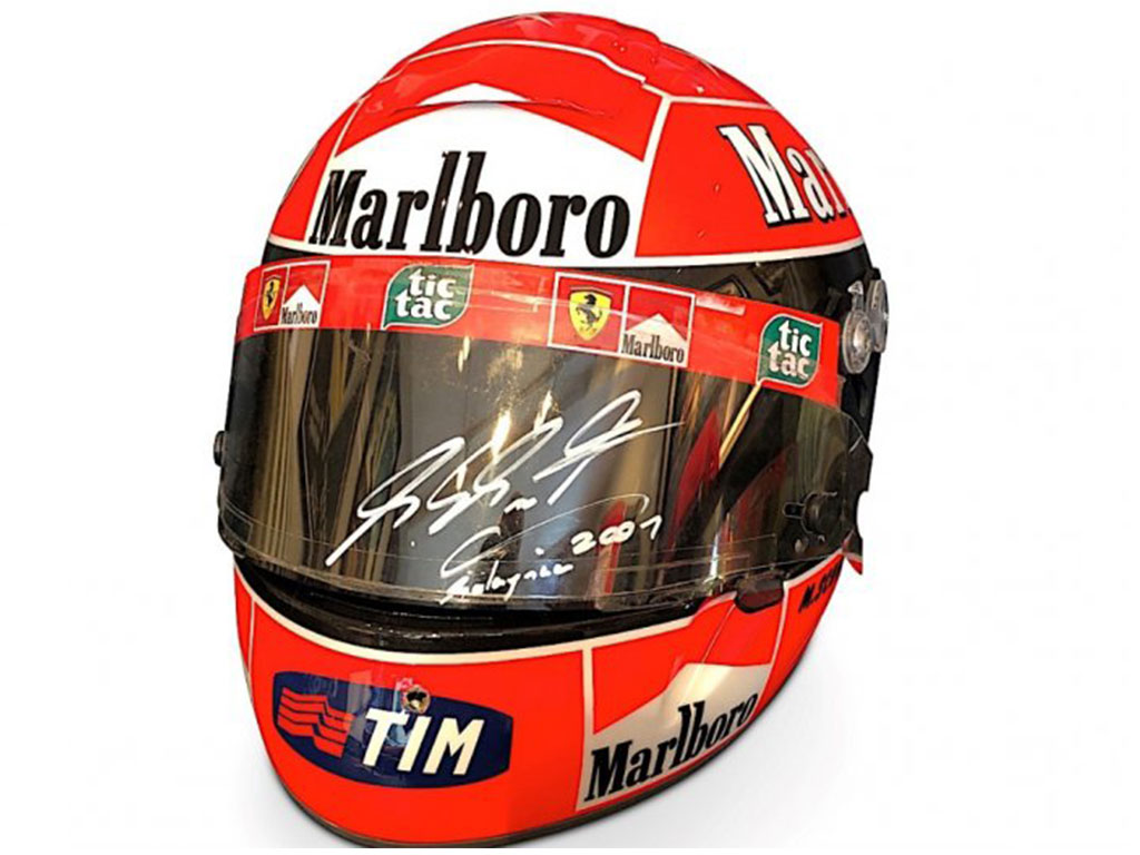 Helm F1 Michael Schumacher