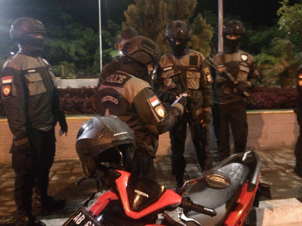 The Cops menjaga Kamtibmas Kuon Progo