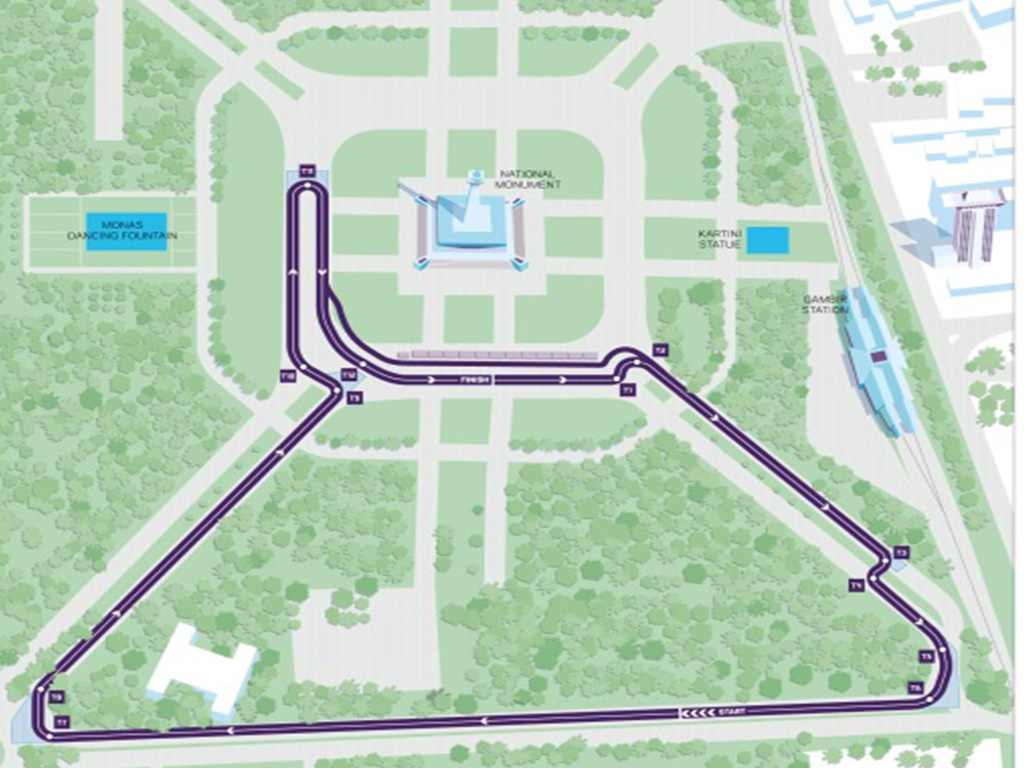 Sirkuit Formula E Jakarta