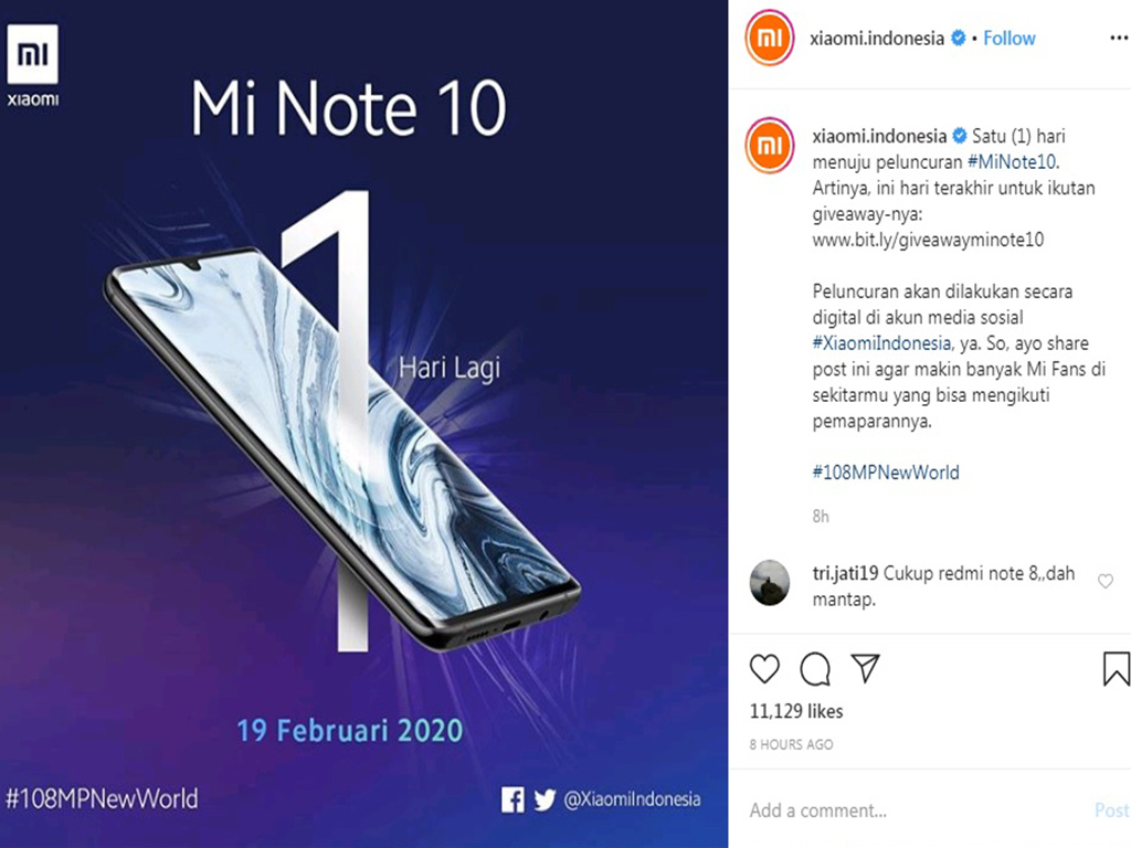 Xiaomi Mi Note 10