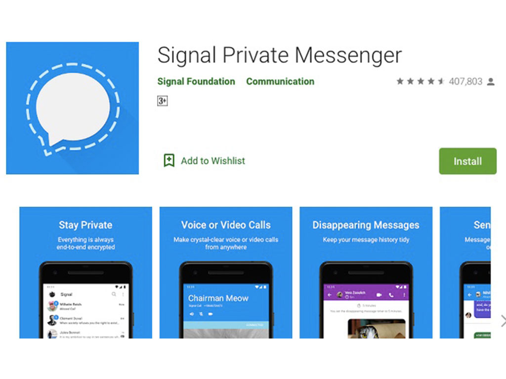 Signal Private Messenger